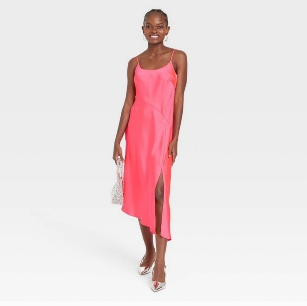 Woman's Midi Dress - A New Day - Coral Pink - XS